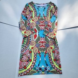 Parisou Medium Multi Color Dress